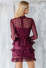 Jorzyn Ruffle Lace Dress
