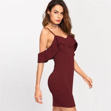 Victoria Backless Ruffle Party Dress
