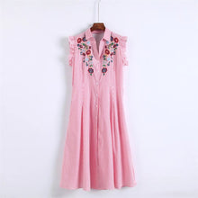 Callie Striped Vintage Dress