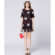 Jayla Chiffon Cat Dress