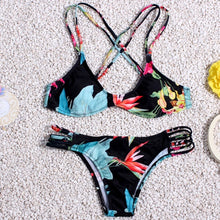 Brazilian Bikini set String Reversible Bathing Suit Halter High Neck Bikinis Women Swimwear Swimsuit Biquinis maillot de bain