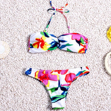 Brazilian Bikini set String Reversible Bathing Suit Halter High Neck Bikinis Women Swimwear Swimsuit Biquinis maillot de bain