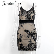 Simplee Apparel Evening party elegant sequin dress Women sexy v neck bodycon dress 2016 short beach summer dress mesh vestidos