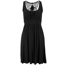 New Style Women Beach Dress Sleeveless Sexy Dresses Vestidos Hollow Party Dresses Cotton Comfortable Women Summer Dress 2017