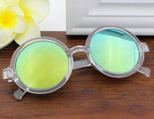 Yooske Vintage Round Sunglasses Women Classic Retro Coating Sun Glasses Female Male Sun Glasses