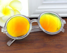 Yooske Vintage Round Sunglasses Women Classic Retro Coating Sun Glasses Female Male Sun Glasses