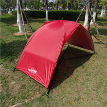 Sun Shelter Tent for Beach Summer Outdoor UV Tarp Sun Shade Strandtent Unlined Camping Fishing Awning Sunshade Beach Tent Canopy