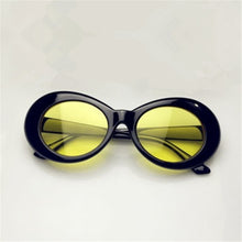 Clout Goggles Kurt Cobain Sunglasses Transparent Clear Lenses Glasses Vintage NIRVANA Oval Eyewear Fashion Classic Sun Glasses