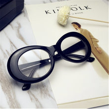 Clout Goggles Kurt Cobain Sunglasses Transparent Clear Lenses Glasses Vintage NIRVANA Oval Eyewear Fashion Classic Sun Glasses