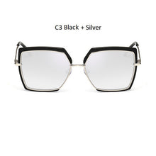 Cat Eye Pink Sunglasses Woman Shades Mirror Female Square Sun Glasses For Female Coating Gafas 2018 Fashion Brand Sunglasses Men