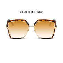 Cat Eye Pink Sunglasses Woman Shades Mirror Female Square Sun Glasses For Female Coating Gafas 2018 Fashion Brand Sunglasses Men