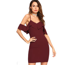 Victoria Backless Ruffle Party Dress