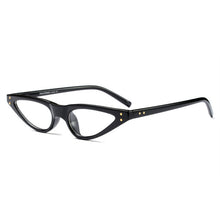 YOOSKE Cat Eye Sunglasses Women Small Triangle Eyeglasses Vintage Stylish Cateye Sun Glasses Female UV400 Glasses 2018 Gifts
