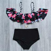 High Waist Swimwear Women Swimsuit Plus Size Bikini 2017 Brazilian Bikini Set Bandeau Bathing Suit Push Up Beachwear Biquini XXL