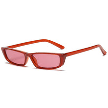 Vintage Rectangle Sunglasses Women Brand Designer Small Frame Sun Glasses Retro Black Eyewear