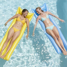 Inflatable Floating Row Bed Swim Adult Kid Pool Float Tube Raft Air Mattress Pool Equipment Inflatable Swimming Float Bed