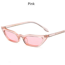 YOOSKE Cat Eye Sunglasses Small Size Modern Retro Designer Women Sun Glasses