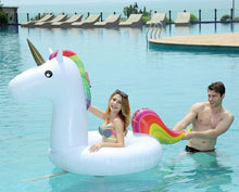 Inflatable Unicorn Swimming Ring Pool Float Pool Swimming Floating Pool Inflatable Toys Adult Inflatable Unicorn Swim Ring Boia