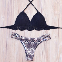 Bikini 2017 New Vintage Swimwear Women Sexy Crochet Bikini Swimsuit Hot Handmade Knitted Bathing Suit Swimsuit maillot de bain