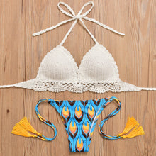 Bikini 2017 New Vintage Swimwear Women Sexy Crochet Bikini Swimsuit Hot Handmade Knitted Bathing Suit Swimsuit maillot de bain