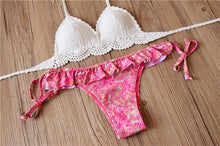 Bikini 2017 New Vintage Swimwear Women Sexy Crochet Bikini Swimsuit Hot Handmade Knitted Bathing Suit Swimsuit maillot de bain
