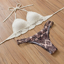 Bikini 2017 New Vintage Swimwear Women Sexy Crochet Bikini Swimsuit Hot Handmade Knitted Bathing Suit Swimsuit maillot de bain