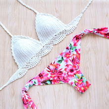 Bikini 2017 New Vintage Swimwear Women Sexy Crochet Bikini Swimsuit Hot Handmade Knitted Bathing Suit Swimsuit maillot de bain