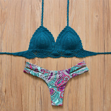 Bikini 2017 New Vintage Swimwear Women Sexy Crochet Bikini Swimsuit Hot Handmade Knitted Bathing Suit Swimsuit maillot de bain